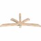 Ekena Millwork Davenport Smooth Timber Gable Bracket, Douglas Fir, 72"W x 33"H x 3 1/2"D x 3 1/2"F, 11/12 Pitch GBW072X33X0404DAV00SDF - alternate 3